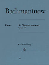 Rachmaninoff Six Moments Musicaux Op. 16