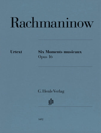 Rachmaninoff Six Moments Musicaux Op. 16