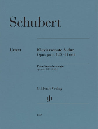 Piano Sonata a Major Op. Post. 120 D 664