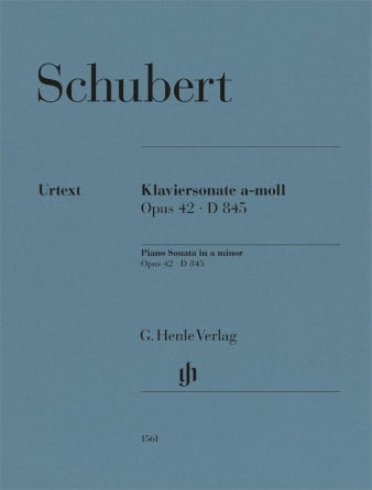 Schubert: Piano Sonata in A minor, Op. 42, D. 845