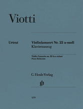 Viotti: Violin Concerto No. 22 in A Minor