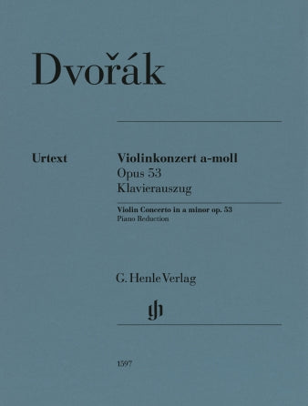 Dvorak Violin Concerto in a minor, Op. 53