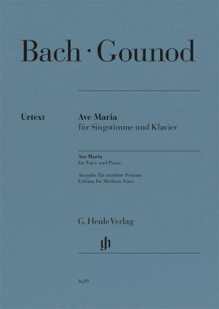 Bach-Gounod: Ave Maria (Medium Voice)