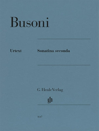 Busoni: Sonatina Seconda Piano Solo