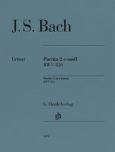 Bach Partita No. 2 in c minor, BWV 826