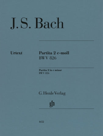 Bach Partita No. 2 in c minor, BWV 826