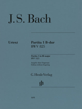 Bach Partita No. 1 in B-Flat Major - No Fingering