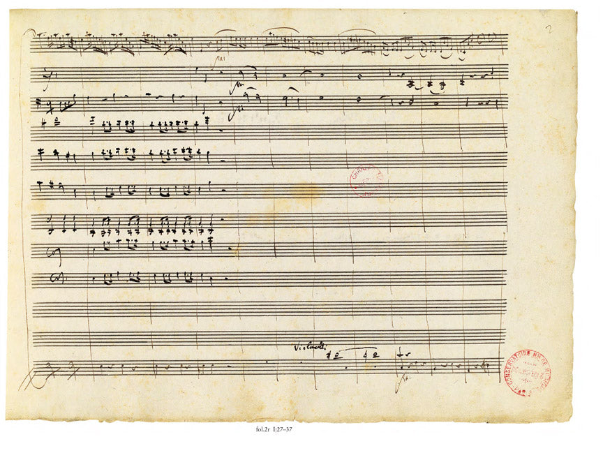 Mozart Piano Concerto in A Major K488 Facsimile