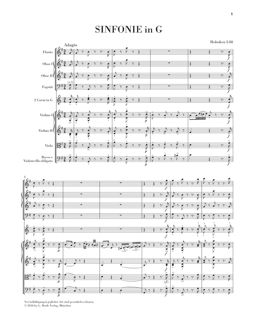 Haydn Sinfonias 1787-1789 Complete Edition With Critical Report Series 1/vol. 14 Paperbound