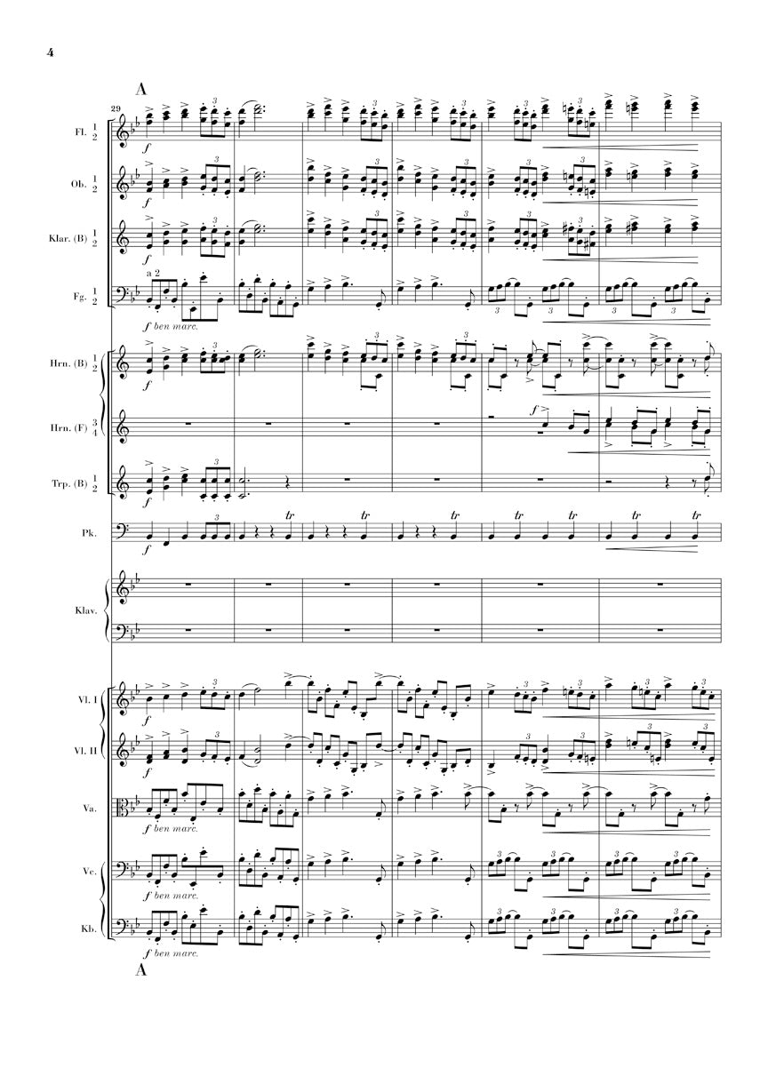 Brahms Piano Concerto No. 2, Op. 83 - Study Score