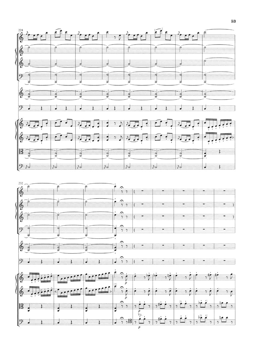 Haydn Symphony C Major Hob. I:82 (L'ours) Orchestra Study Score