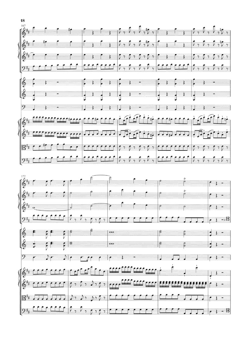Haydn Symphony D Major Hob. I:86 Orchestra Study Score