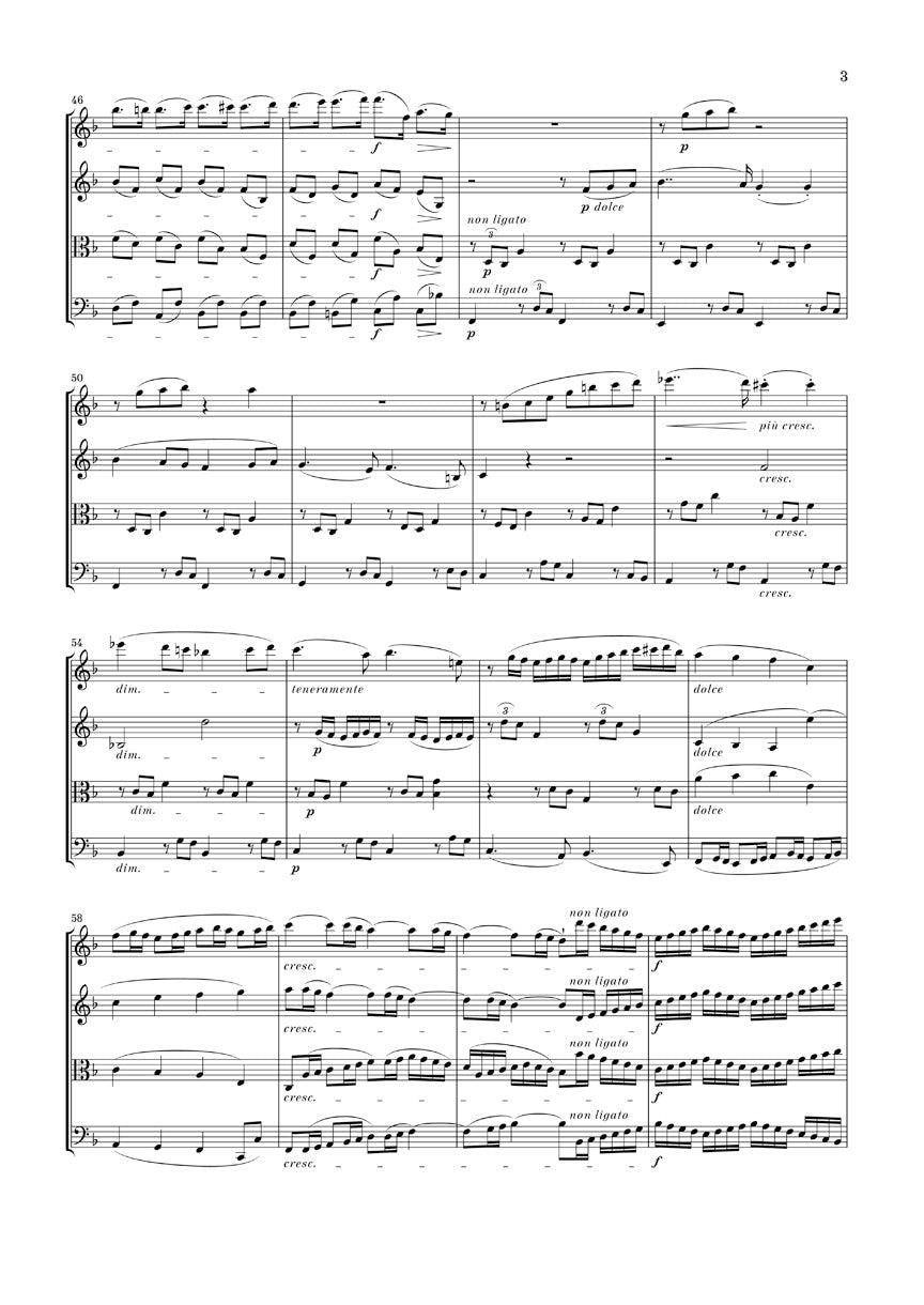 Beethoven String Quartet A Minor Op. 132