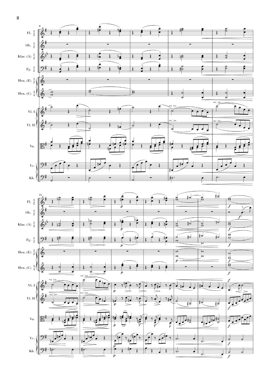 Brahms Symphony No 4 in E minor Opus 98