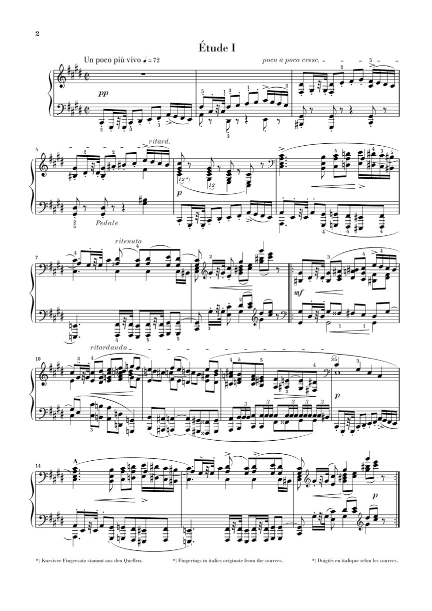 Schumann Complete Piano Works - Volume 3 Study Score