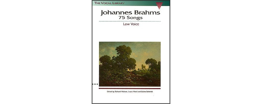 Brahms: 75 Songs Low Voice
