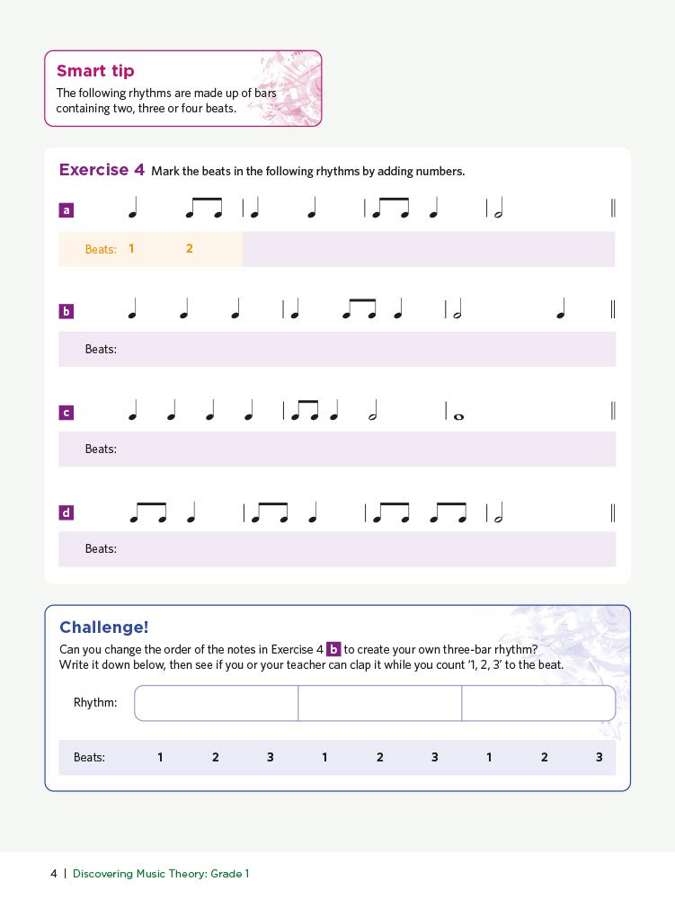 Discovering Music Theory Grade 1