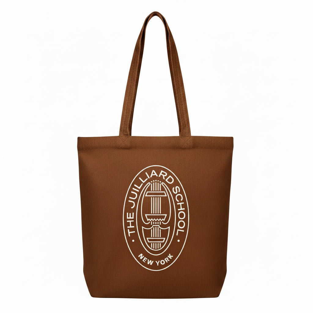 Tote Bag: Corduroy with seal