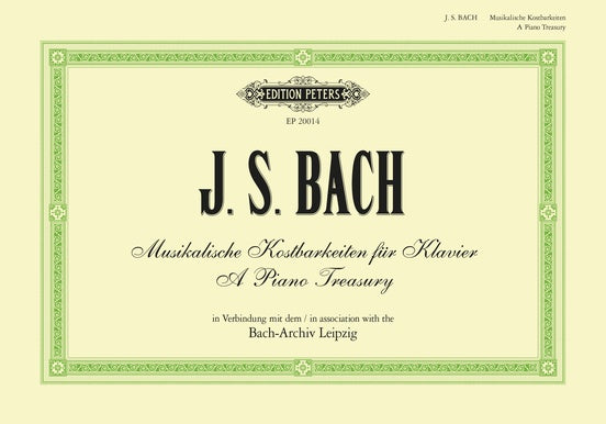 Bach: A Piano Treasury