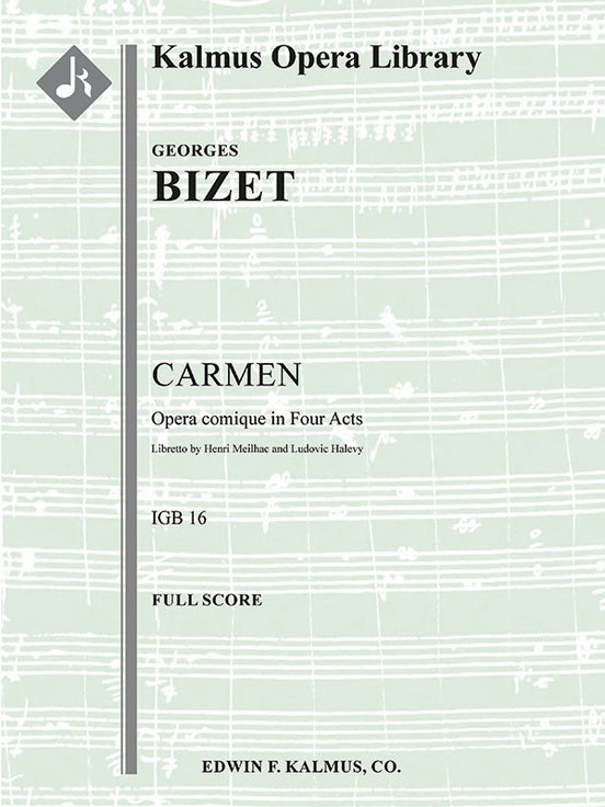 Bizet: Carmen Full Score