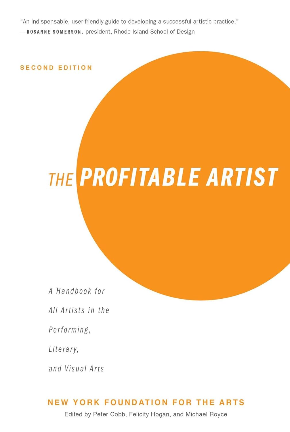 Clearance: The Profitable Artist: A Handbook for All Artists in the Performing, Literary, and Visual Arts
