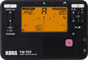 Combo Tuner/Metronome: Korg TM-70