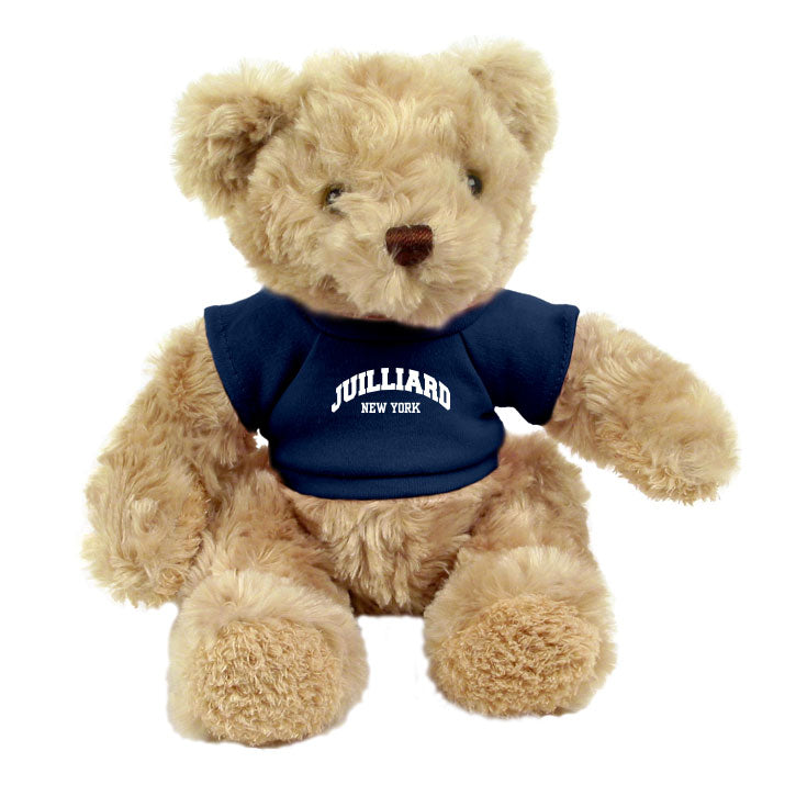 Teddy Bear: Plush Honey Bear with Navy Juilliard T-Shirt