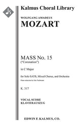 Mozart Coronation Mass K. 317 (Vocal Score)