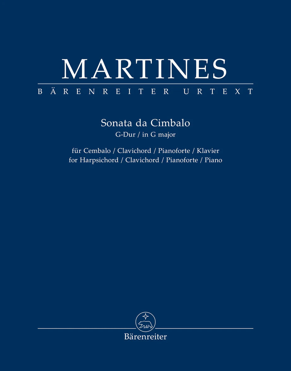 Martines: Harpsichord Sonata in G Major