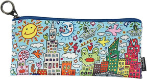 Pencil Case: NYC designs by James Rizzi