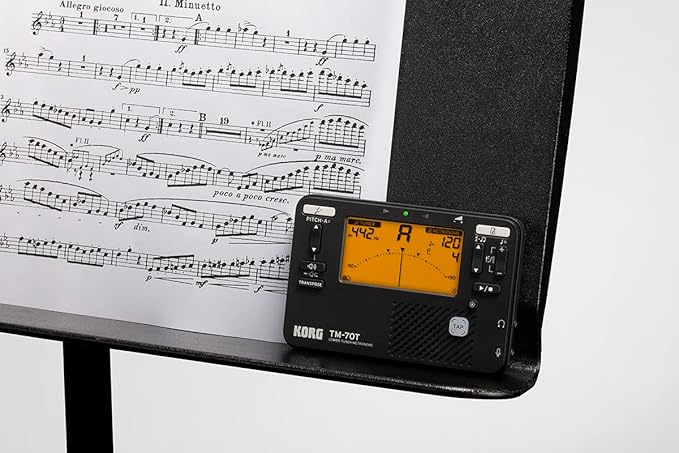 Combo Tuner/Metronome: Korg TM-70