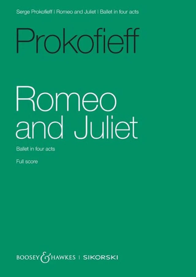 Prokofiev: Romeo and Juliet Op. 64 – Ballet in Four Acts Study Score
