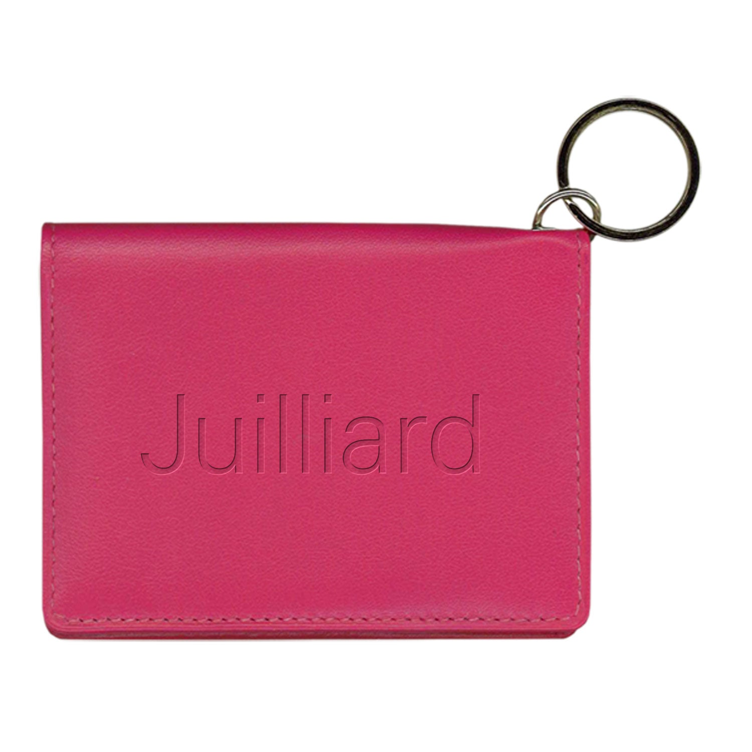 Wallet: Leatherette ID Holder with Keychain link (4" x 3")
