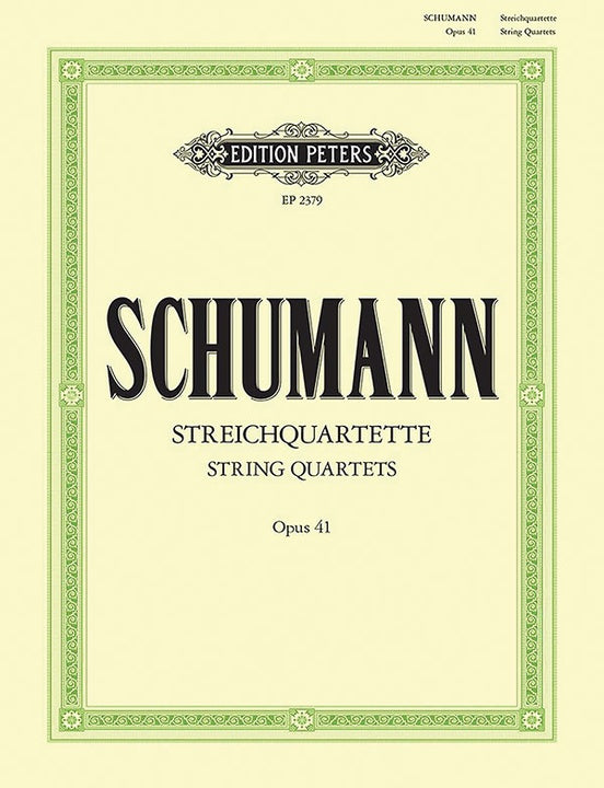 Schumann: Complete String Quartets op. 41