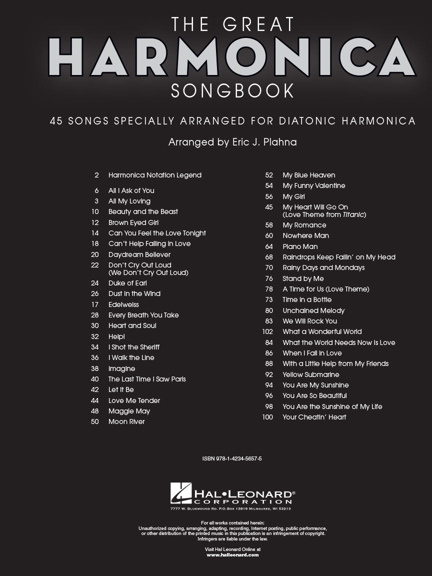 Great Harmonica Songbook