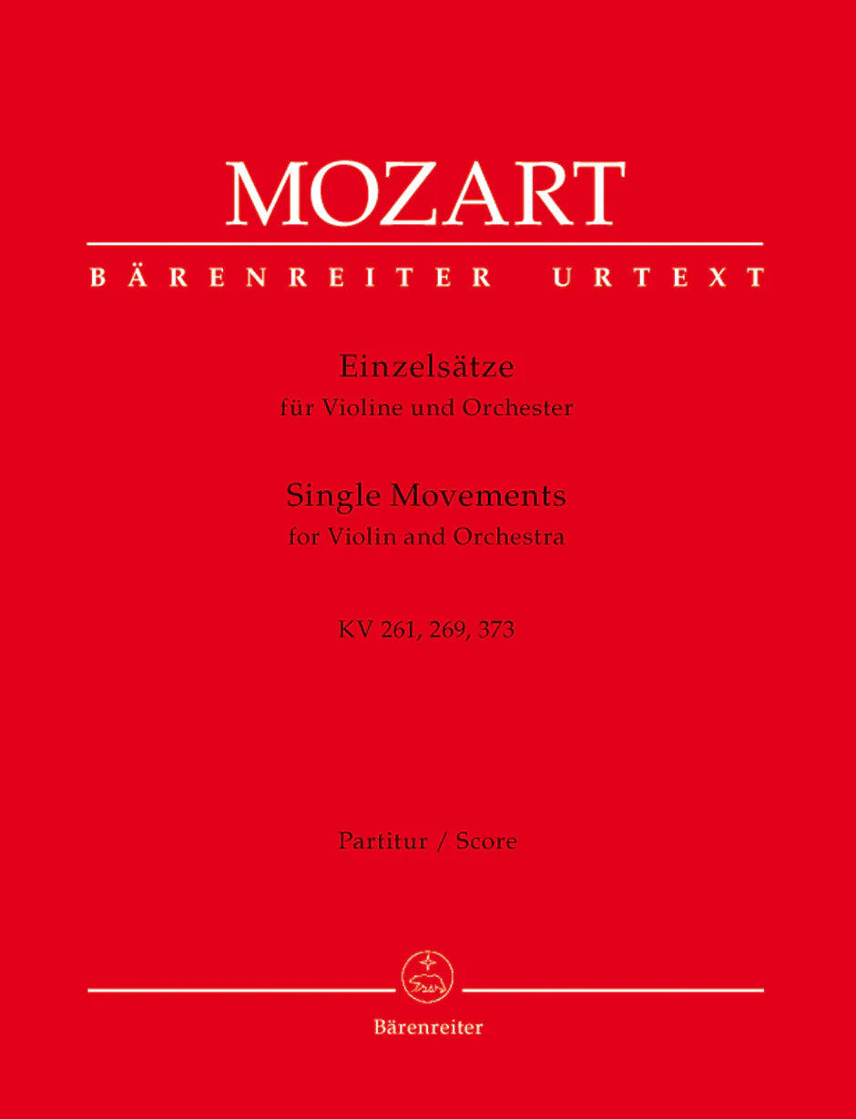 Mozart: Pieces for Violin and Orchestra, K. 261, 269 & 373