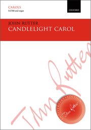 Rutter Candlelight Carol SATBB vocal score