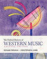 The Oxford History of Western Music Third Edition