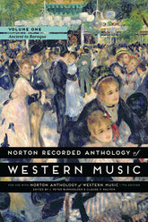 Norton Recorded Anthology of Western Music Volume 1 FINAL SALE / CLEARANCE