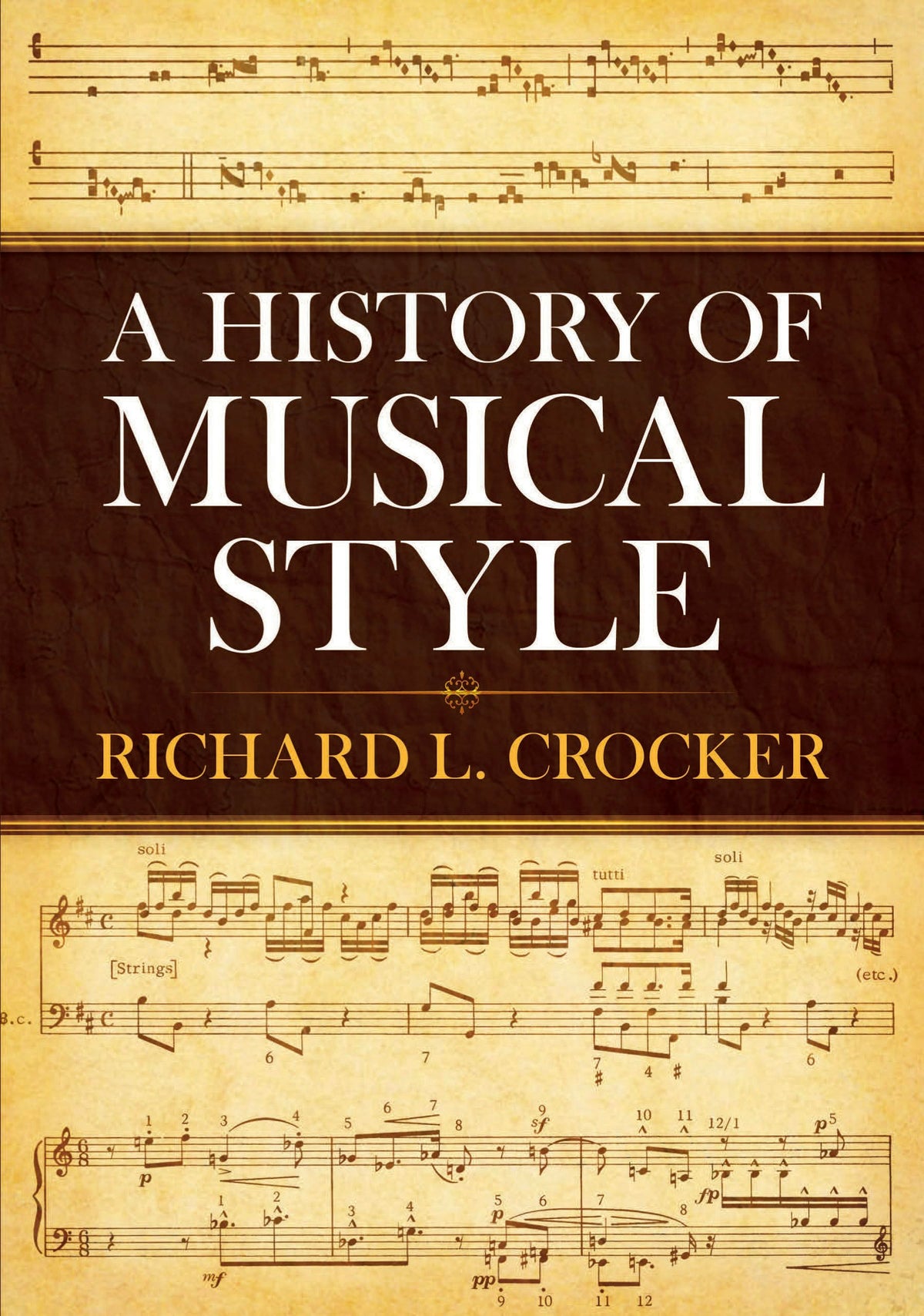Crocker A History of Musical Style