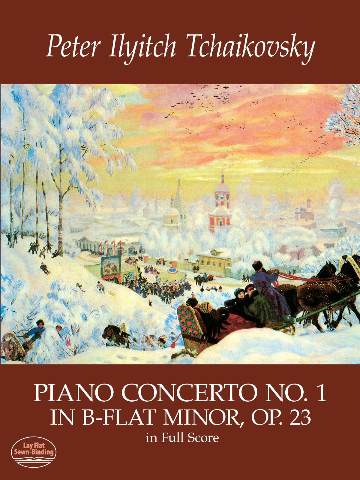 Tchaikovsky Piano Concerto No. 1 in B-Flat Minor, Op. 23, in Full Score