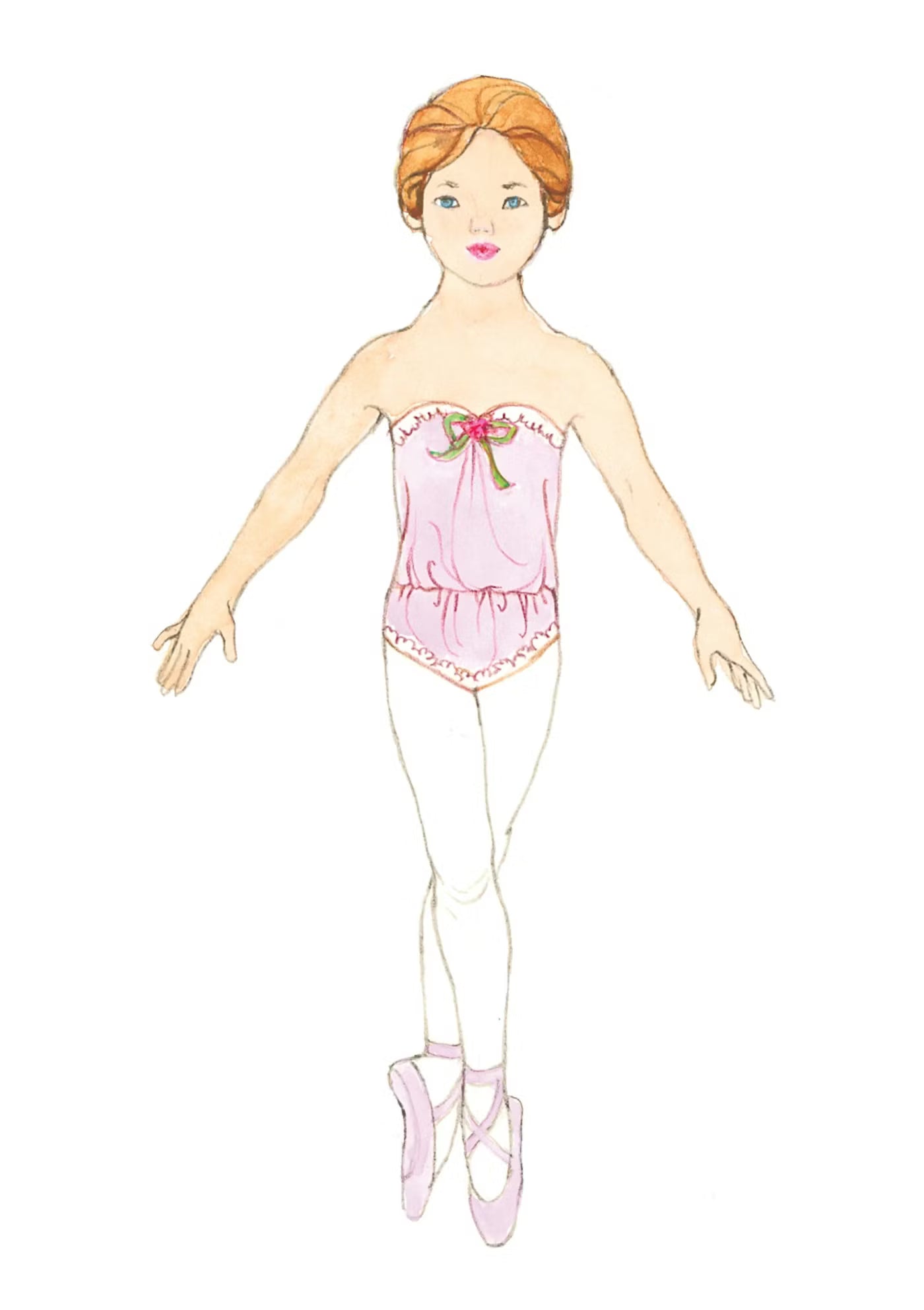 Stickers: Glitter Ballerina