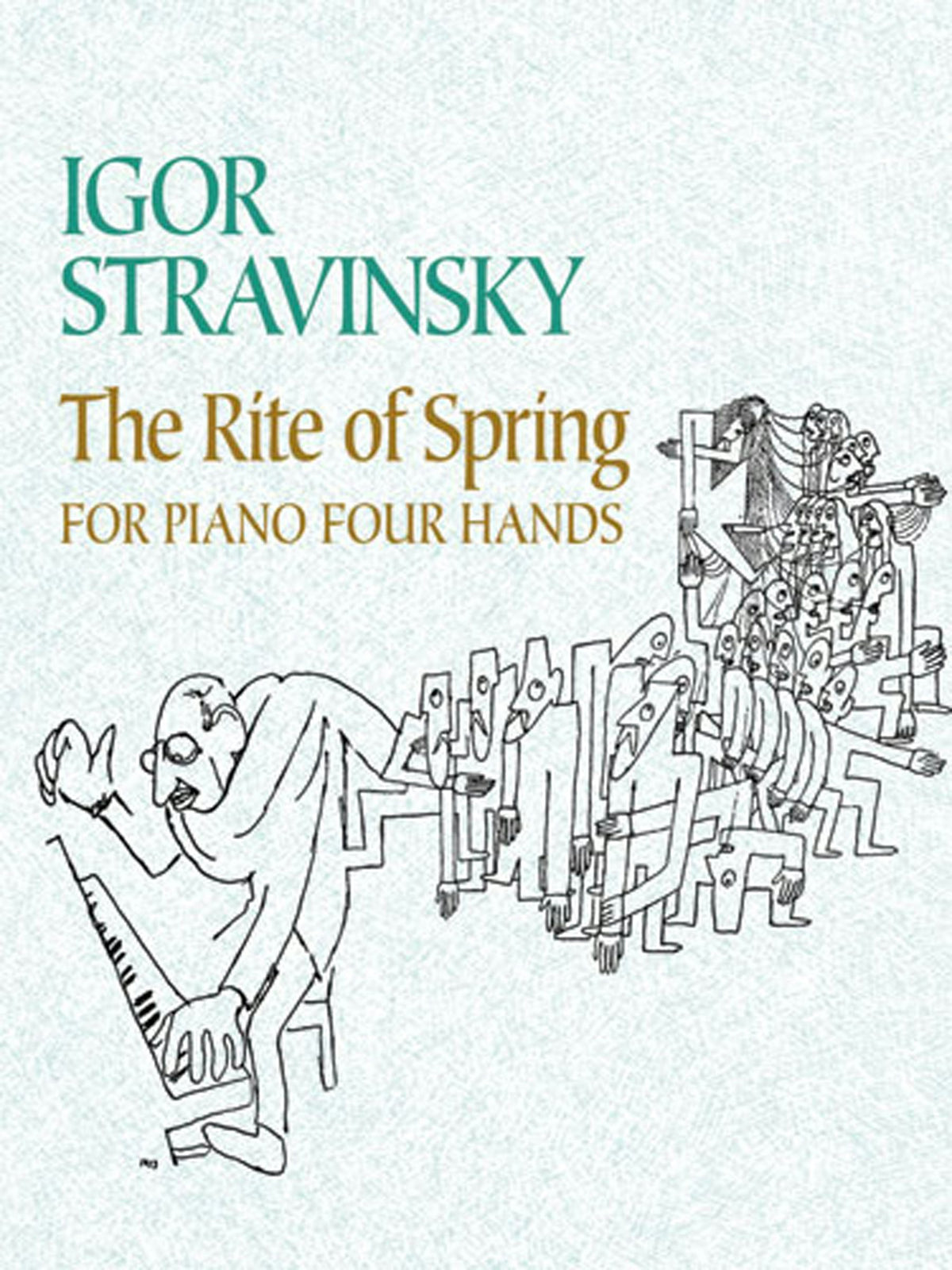Stravinsky Rite of Spring for Piano (Four Hands)