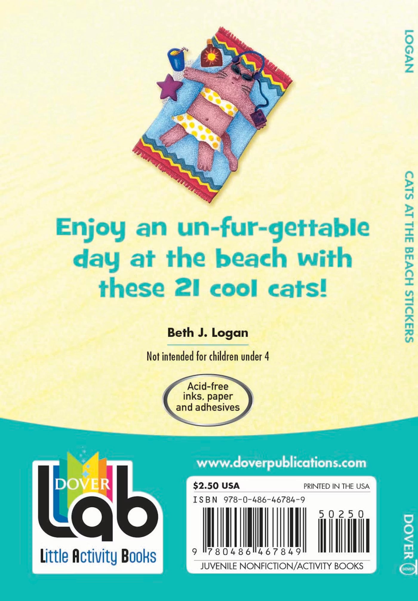Stickers: Cats At the Beach