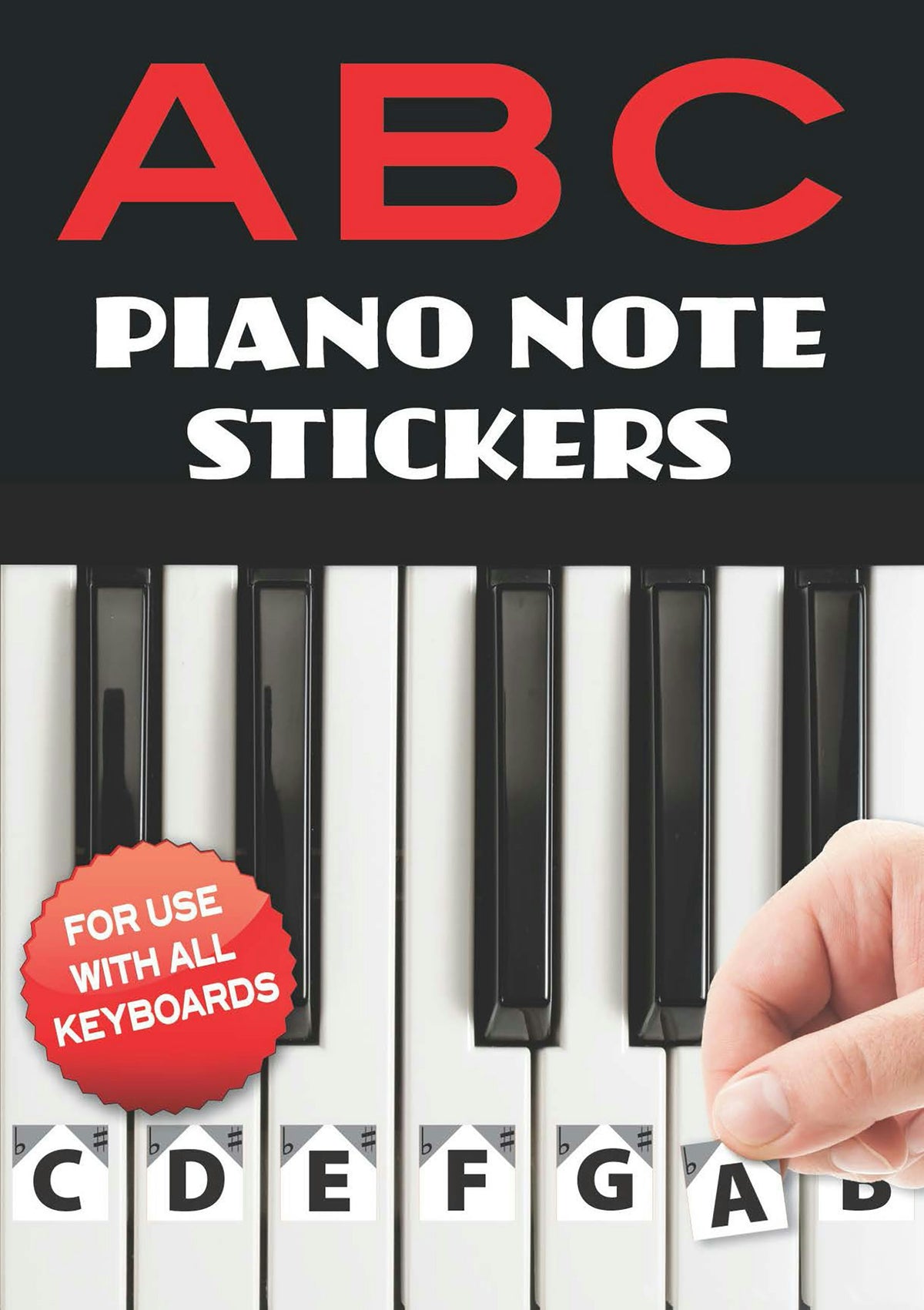Stickers: ABC Piano Note Stickers