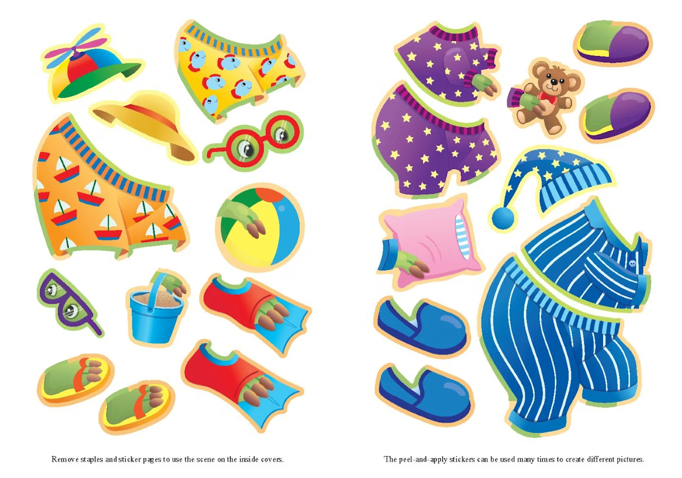 Stickers: Dinosaur Dress Up