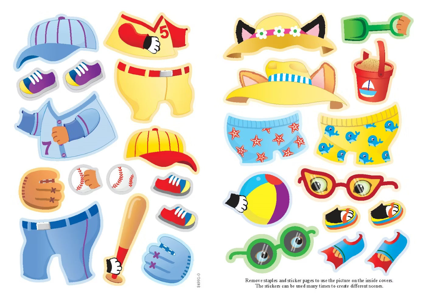 Stickers: Cool Cats Dress Up