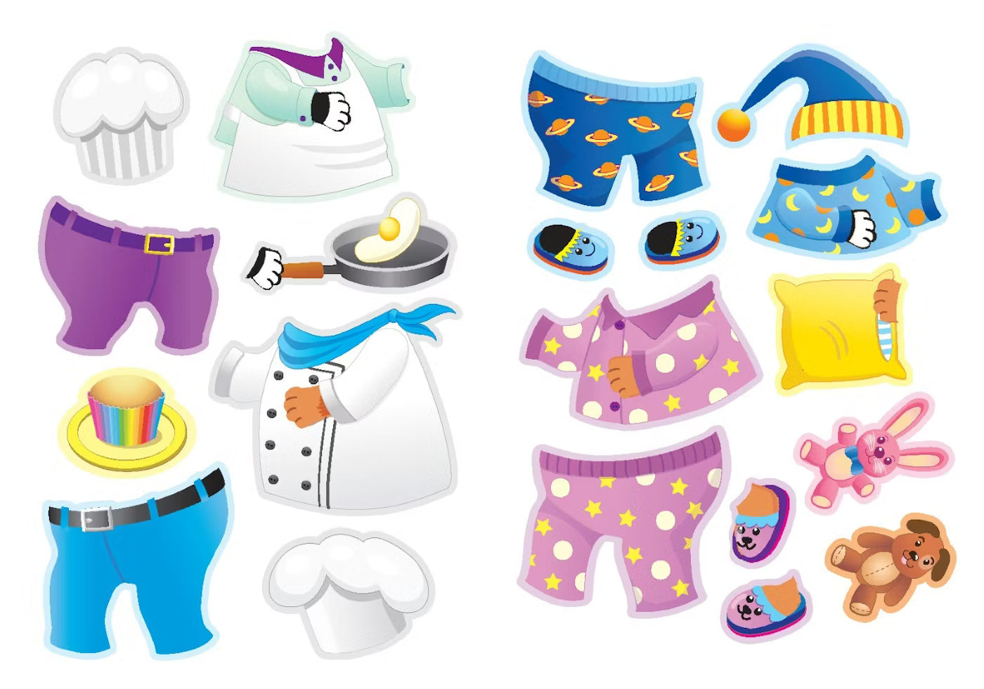 Stickers: Cool Cats Dress Up