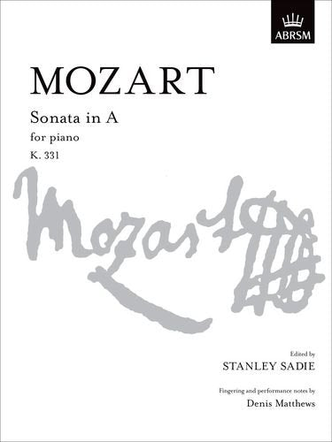 Mozart Piano Sonata in A K331