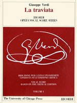 Verdi La Traviata Vocal Score Critical Edition